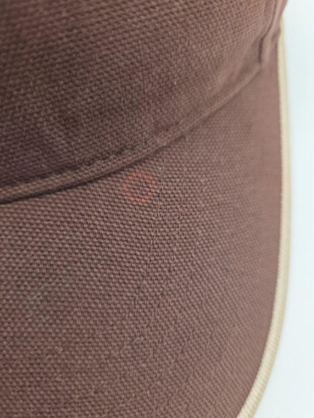 Nike Brown Strapback Hat Canvas Swoosh Logo Adjustable Cap - Picture 8 of 8